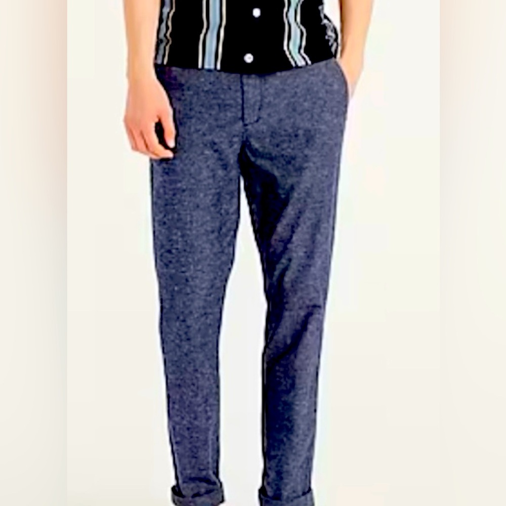 J Crew ‘The Sutton’ linen pants 34 X 34 worn once. Great condition.